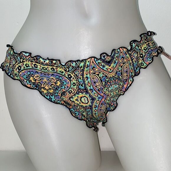 🔥🏖VICTORIA SECRET  swimsuit top 36C//push-up/bottom Small  New#7 - Picture 8 of 8